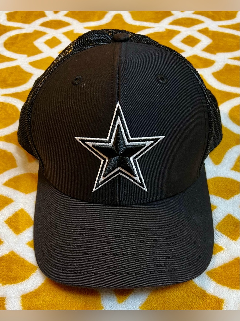 '47 Dallas Cowboys NFL Mesh Back Trucker Cap Hat Black One Size